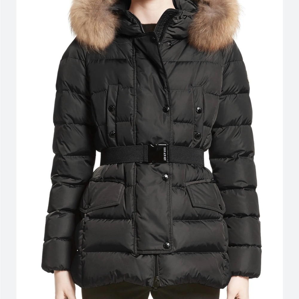 Moncler Black Quilted Puffer Jacket